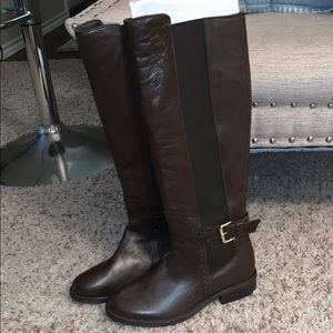 Aldo Brown leather boots